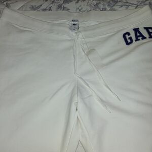 GAP White Sweatpants NWT